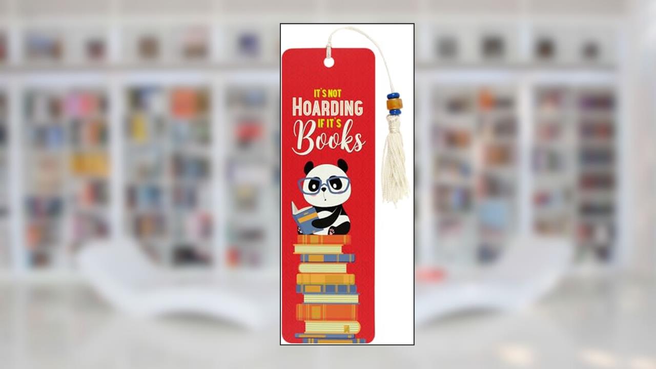 It's Not Hoarding Beaded Bookmark, written by Inc. Peter Pauper Press