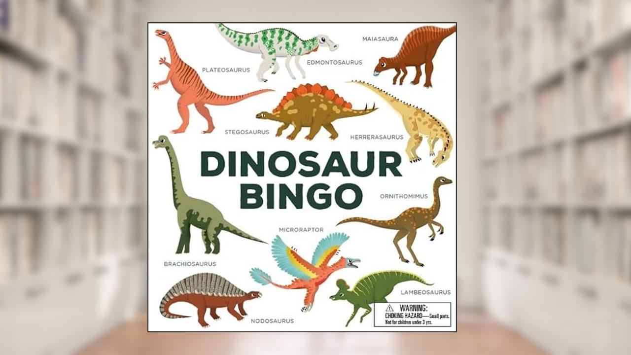 Laurence King Dinosaur Bingo, written by Caroline Selmes