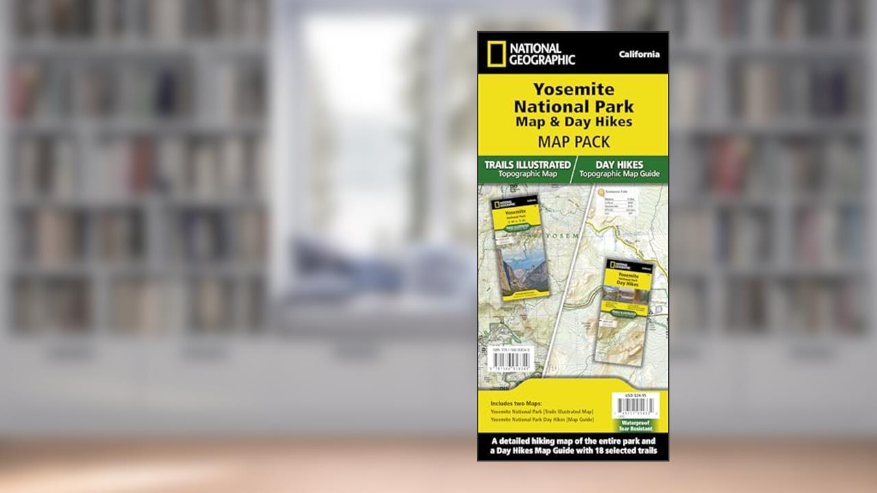Yosemite Day Hikes and National Park Map [Map Pack Bundle] (National Geographic Trails Illustrated Map), written by National Geographic Maps - Trails Illustrated