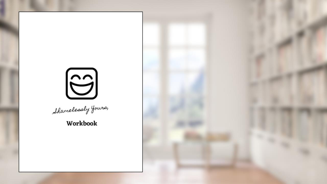 Shamelessly Yours Workbook: 15-Day Journey to Overcoming Shame Denial, written by Anne Tran; ChatGPT