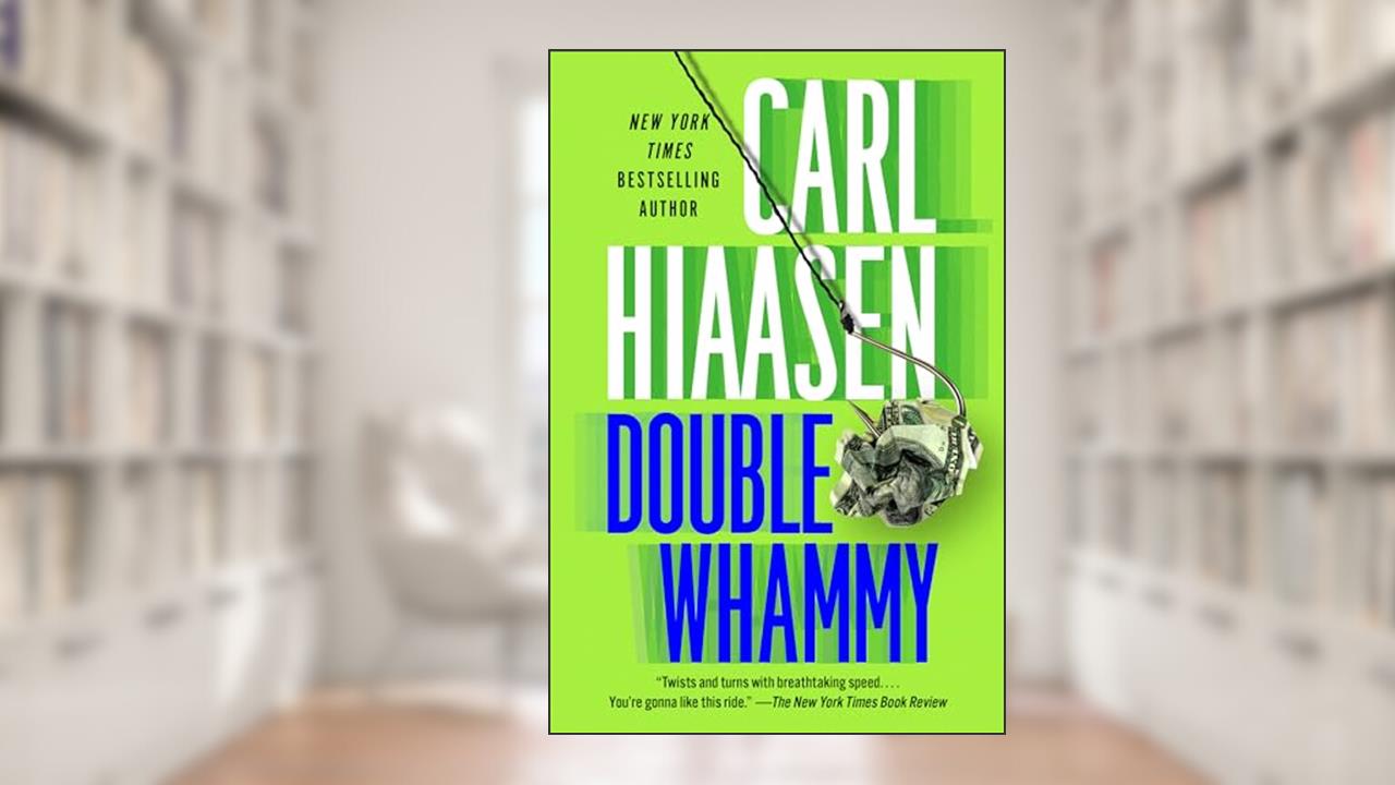 Double Whammy (Skink Series), written by Carl Hiaasen