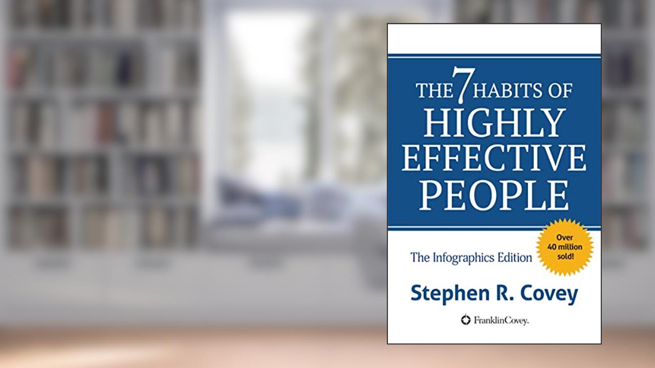 The 7 Habits of Highly Effective People: The Infographics Edition, written by Stephen R Covey