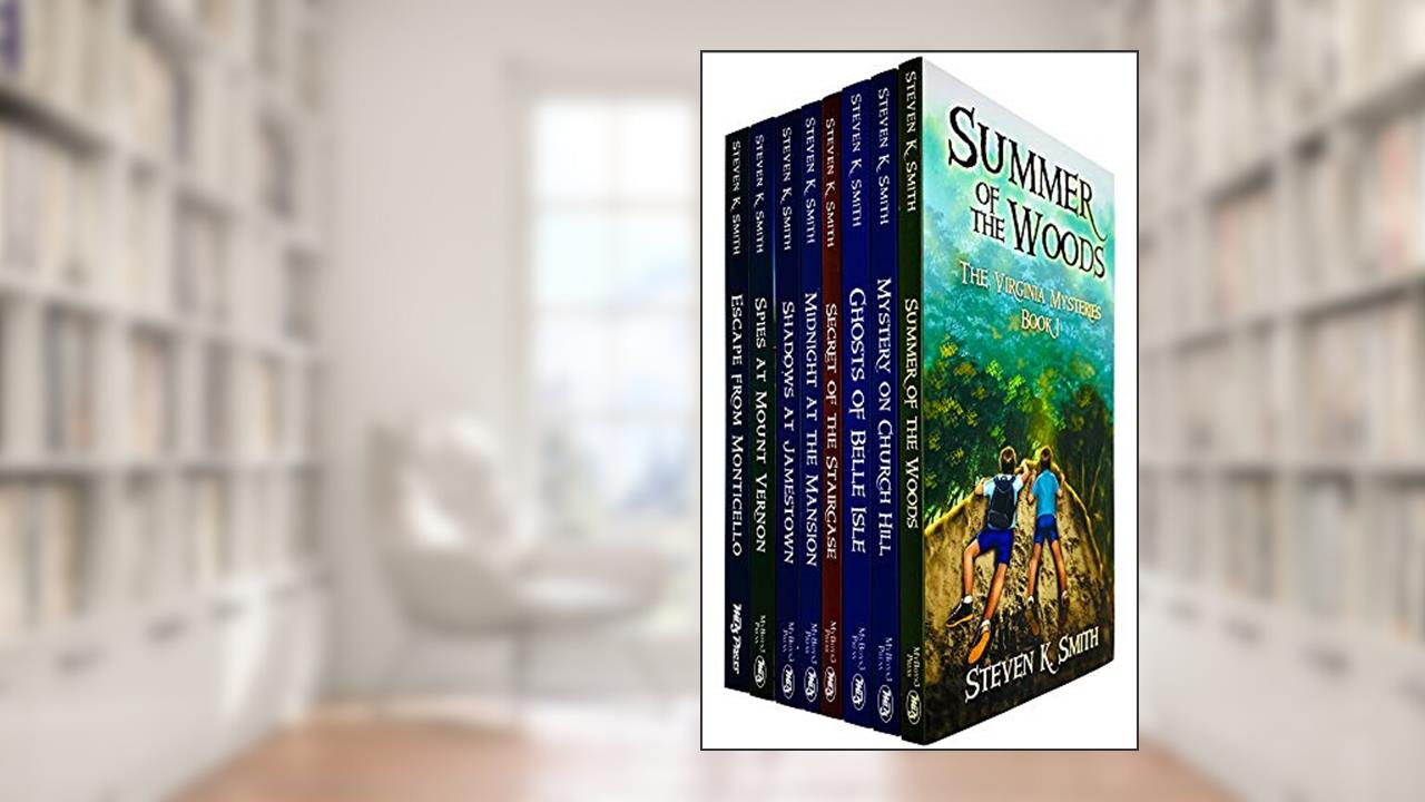 The Virginia Mysteries Series Complete 8 Books Collection Set by Steven K. Smith, written by Steven K. Smith