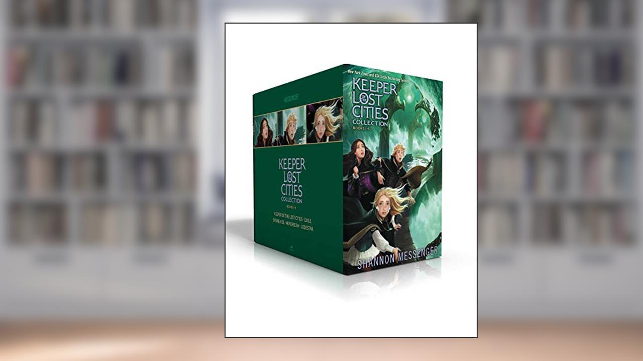 Keeper of the Lost Cities Collection Books 1-5 (Boxed Set): Keeper of the Lost Cities; Exile; Everblaze; Neverseen; Lodestar, written by Shannon Messenger