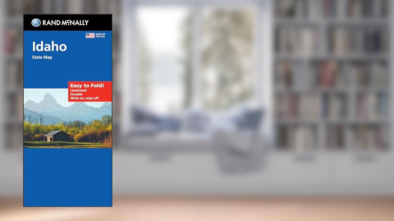 Rand McNally Easy to Fold: Idaho State Laminated Map, written by Rand McNally