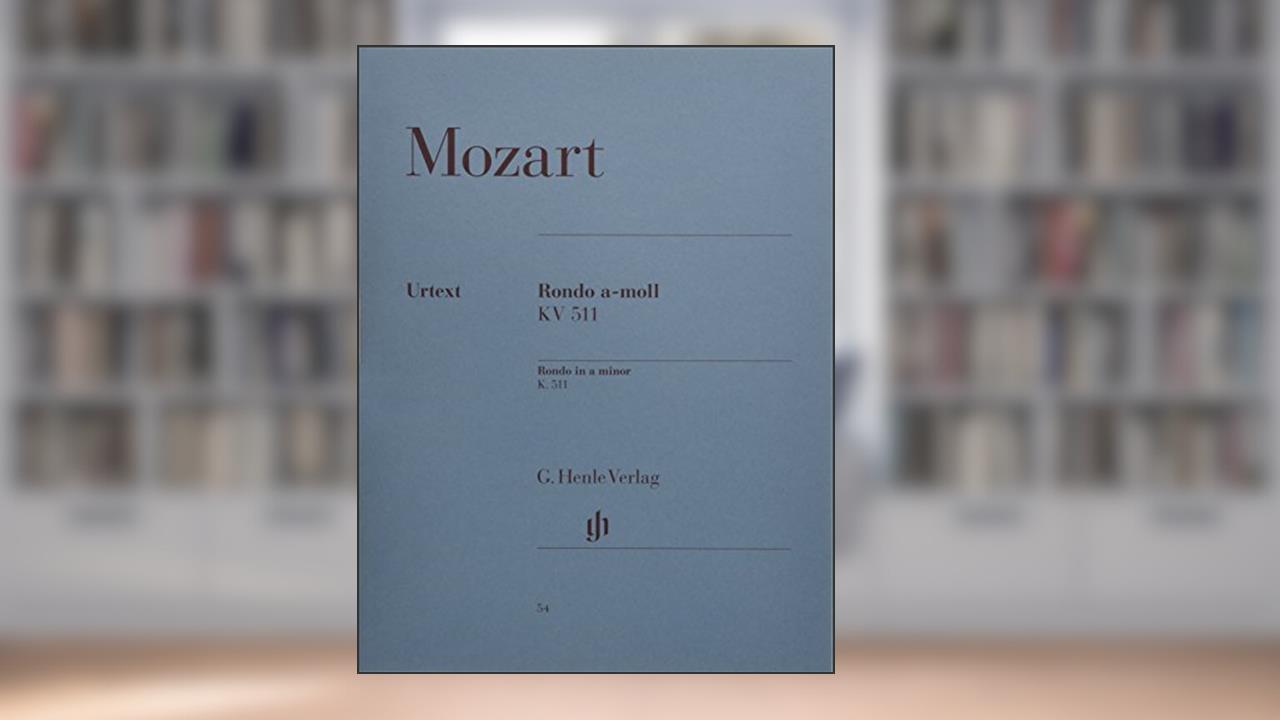 RONDO EN LA MINEUR K. 511, written by MOZART WOLFGANG A.