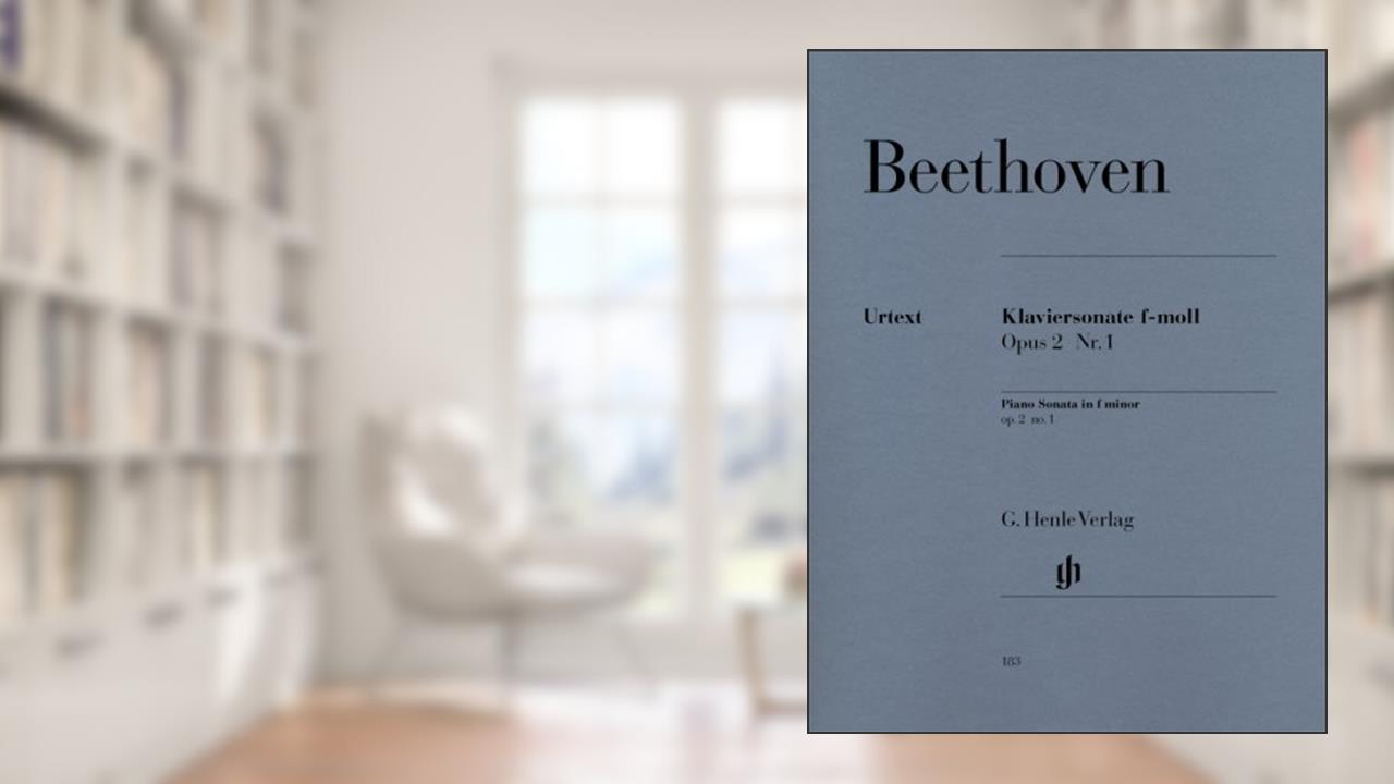 SONATE POUR PIANO N 1 EN FA MINEUR OP. 2, N 1, written by BEETHOVEN LUDWIG