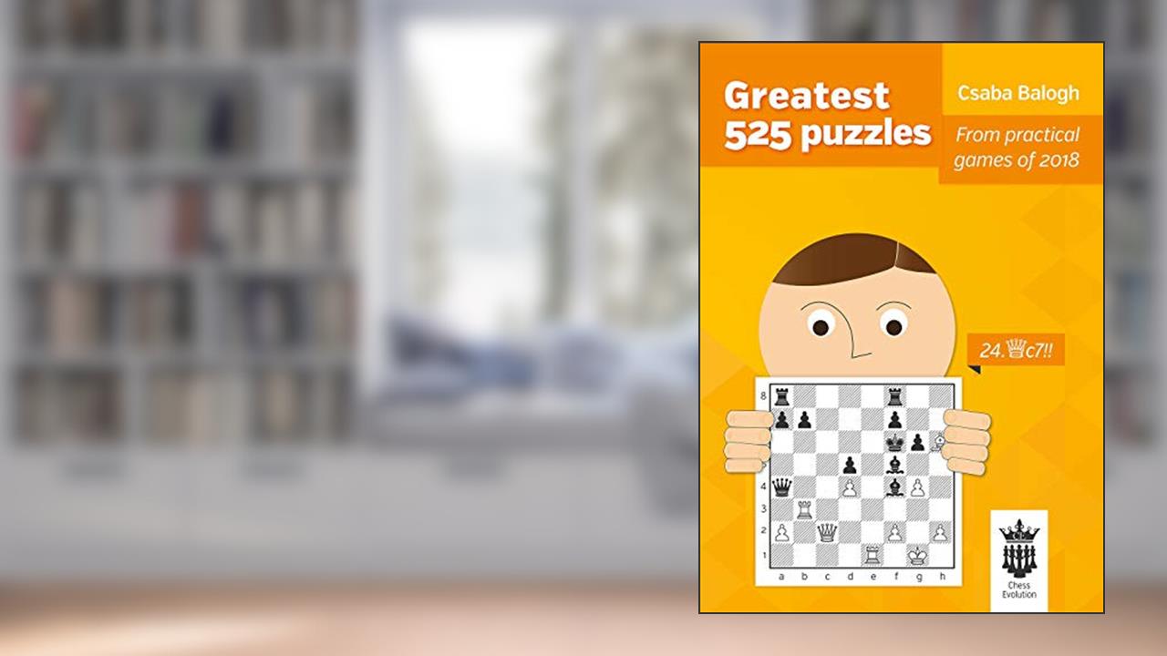 Greatest 525 Puzzles, written by Csaba Balogh
