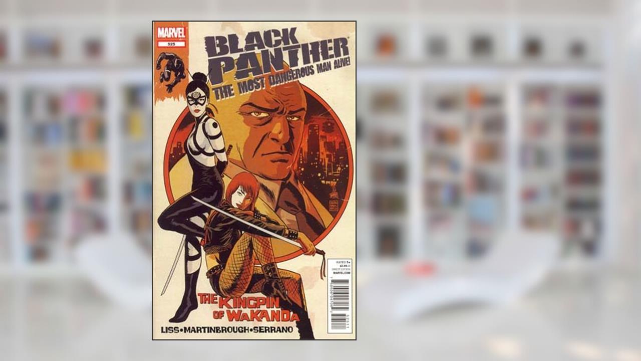 Black Panther The Most Dangerous Man Alive #525, written by Liss