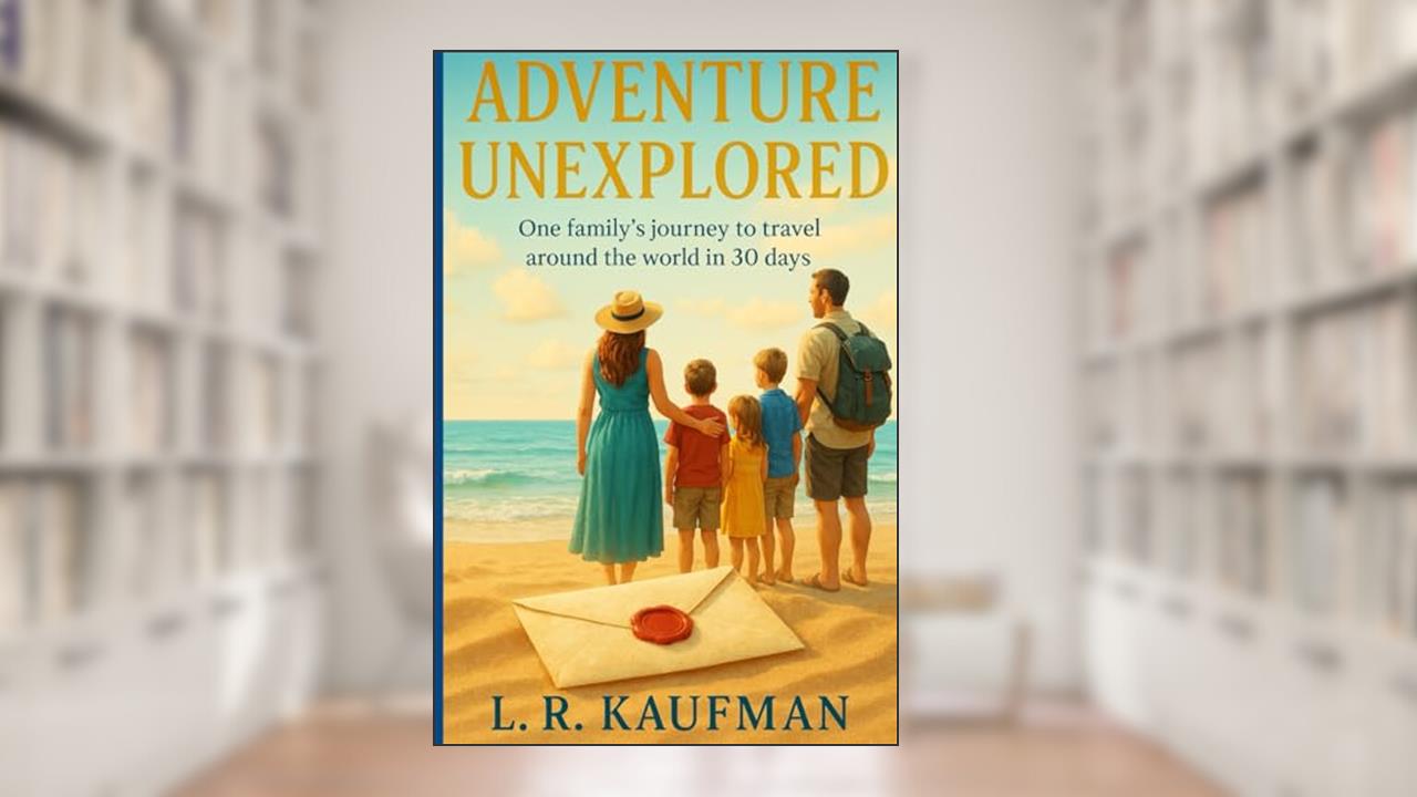 Adventure Unexplored: One Family's Journey to Travel Around the World in 30 Days, written by L.R. Kaufman