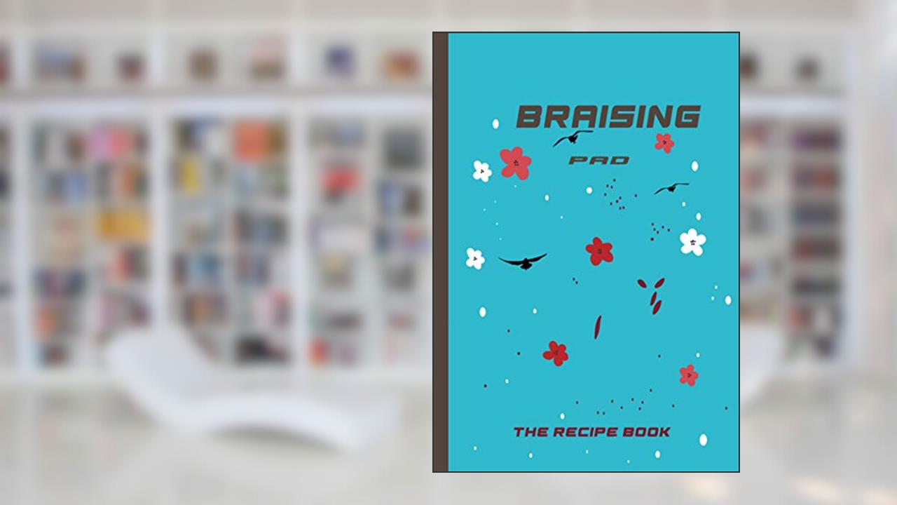 Braising Pad /The Recipe Book:: Organizer to Write in Your Own Recipes - Blank Recipe Book & Cookbook (SIZ 6.69-9.61), written by Recipebook AMZILZA