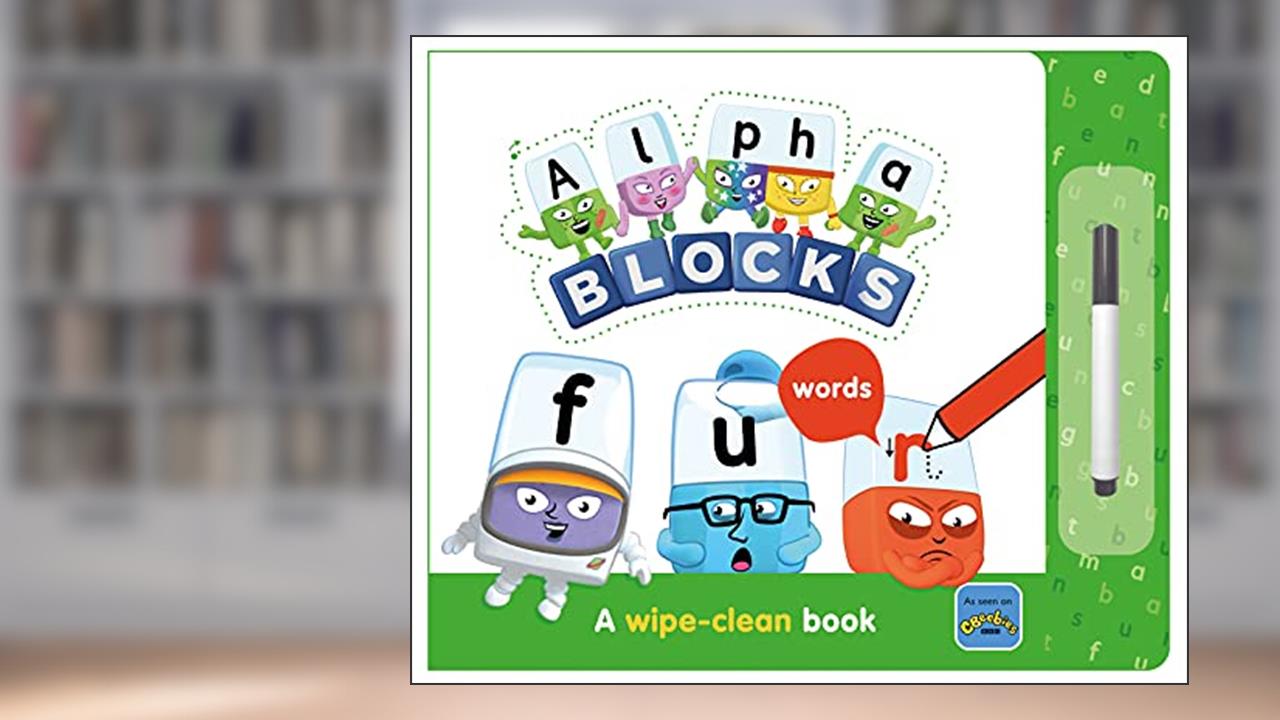 Alphablocks Words: A Wipe-Clean Book, written by Sweet Cherry Publishing