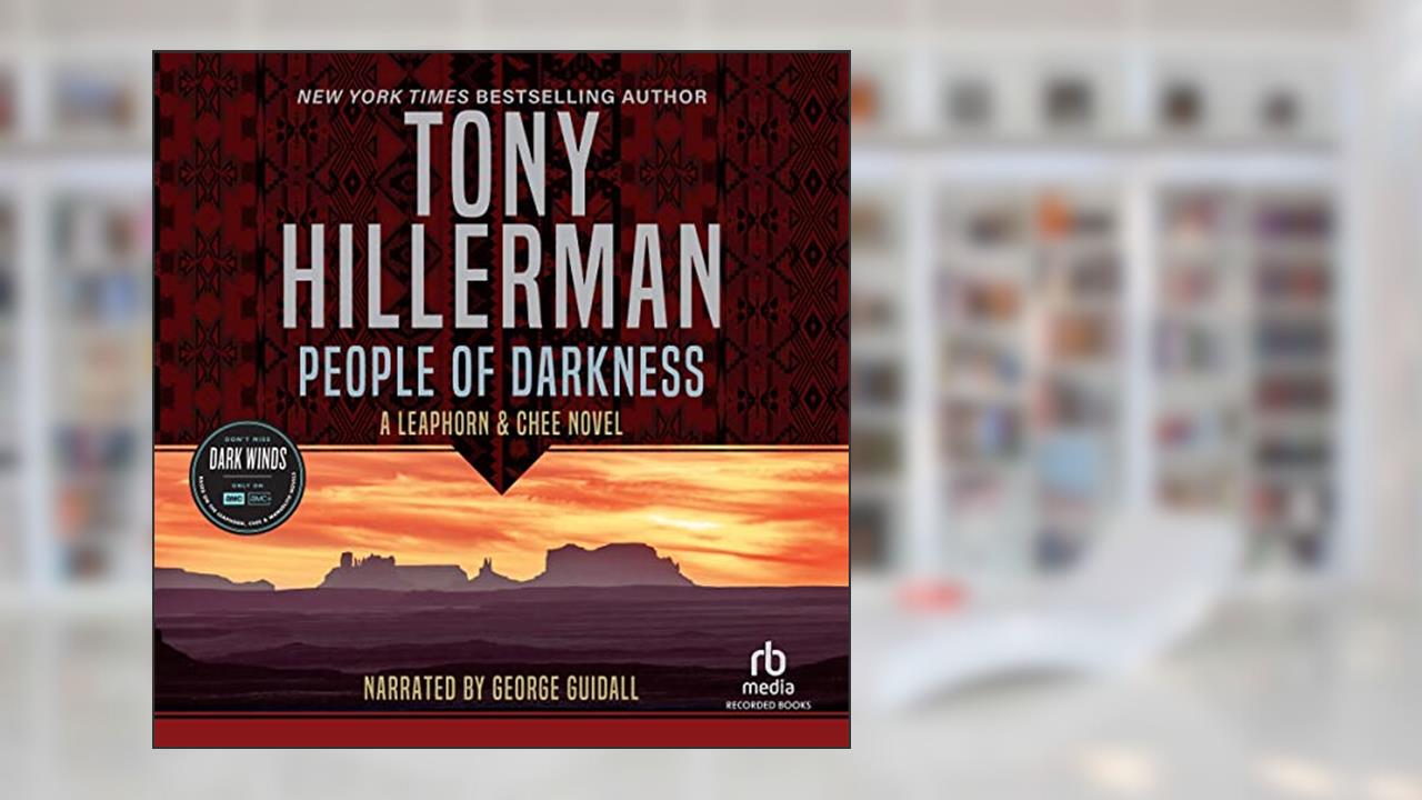 Cover from People of Darkness (The Leaphorn, Chee & Manuelito Novels), written by Tony Hillerman