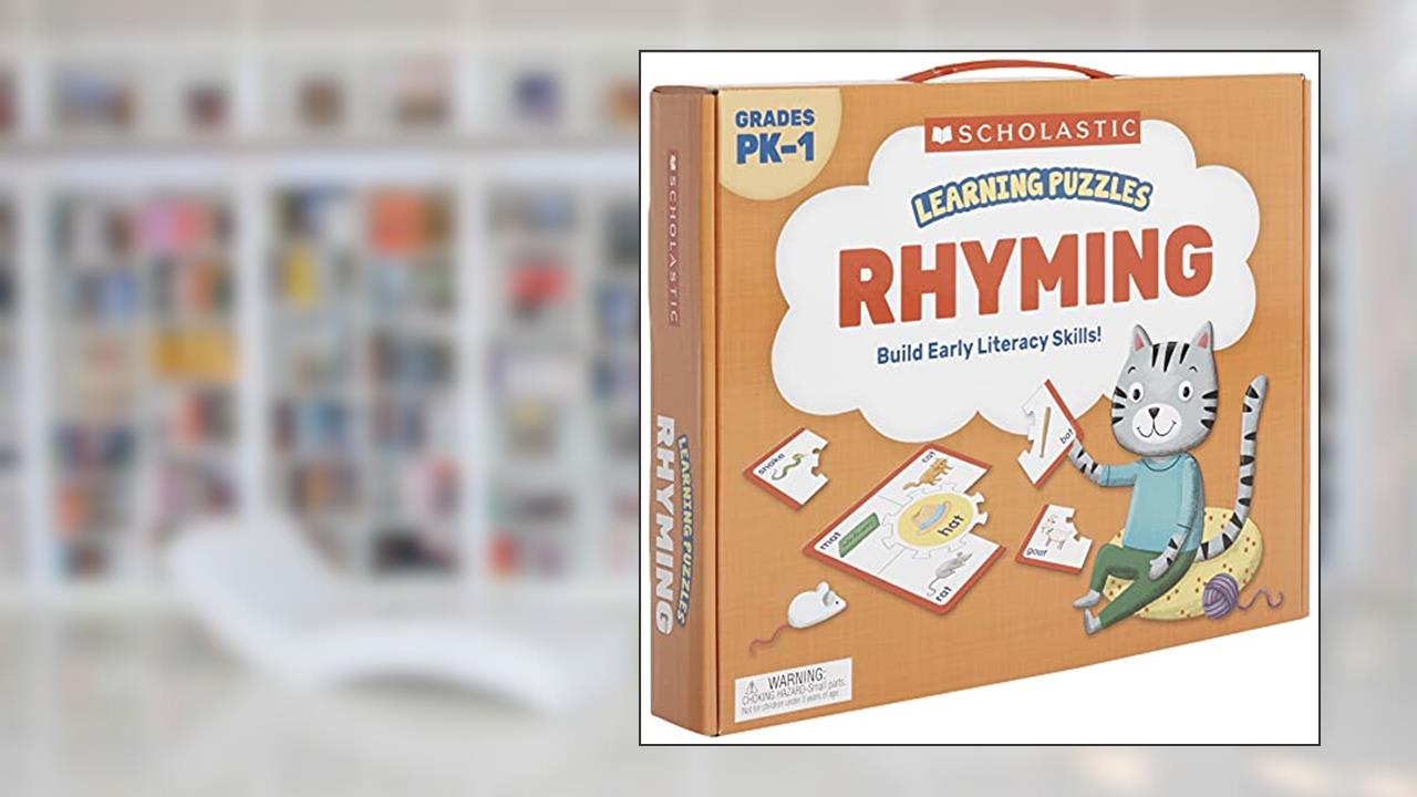 Learning Puzzles: Rhyming, written by Scholastic