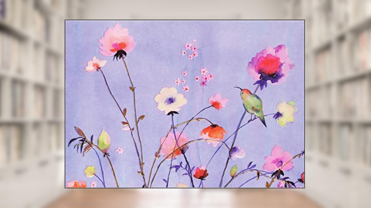 Lavender Wildflowers Note Cards (Stationery, Boxed Cards), written by Peter Pauper Press