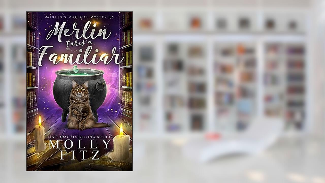 Merlin takes a Familiar (Merlin's Magical Mysteries Book 1), written by Molly Fitz