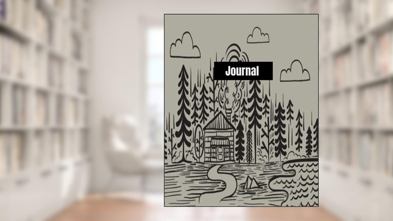 Camp Vibes Monotone Journal: 240 Pages, written by Marie Herron