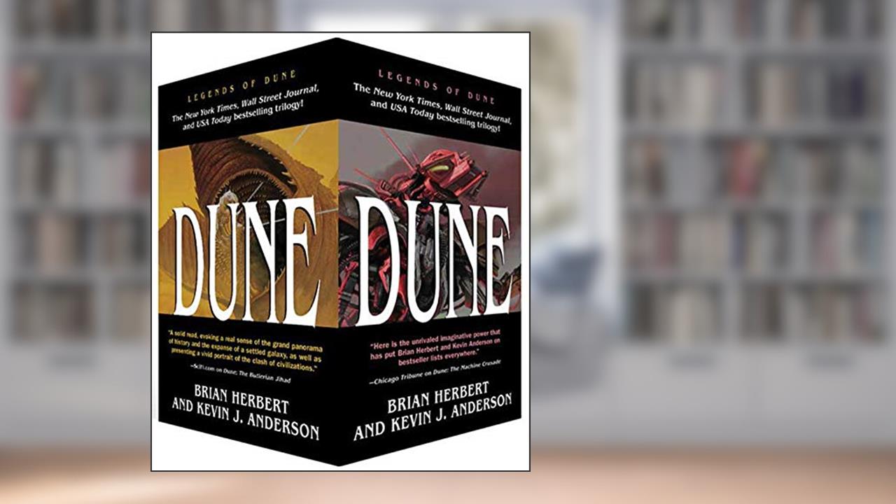 Legends of Dune Trilogy [Box Set] - (The Butlerian Jihad/The Machine Crusade/The Battle of Corrin), written by Brian Herbert; Kevin J. Anderson