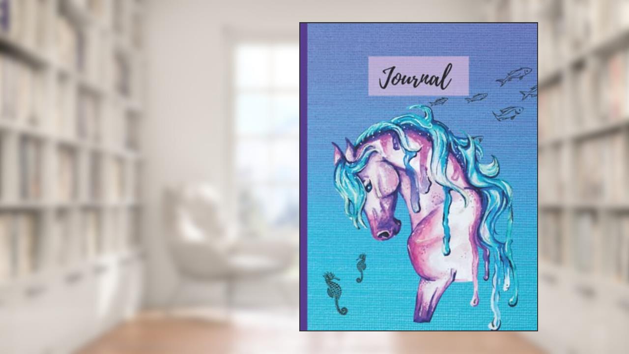 Sea Horse Journal: A Lined Journal for Writing, Note Taking and Journaling, written by KSG Press