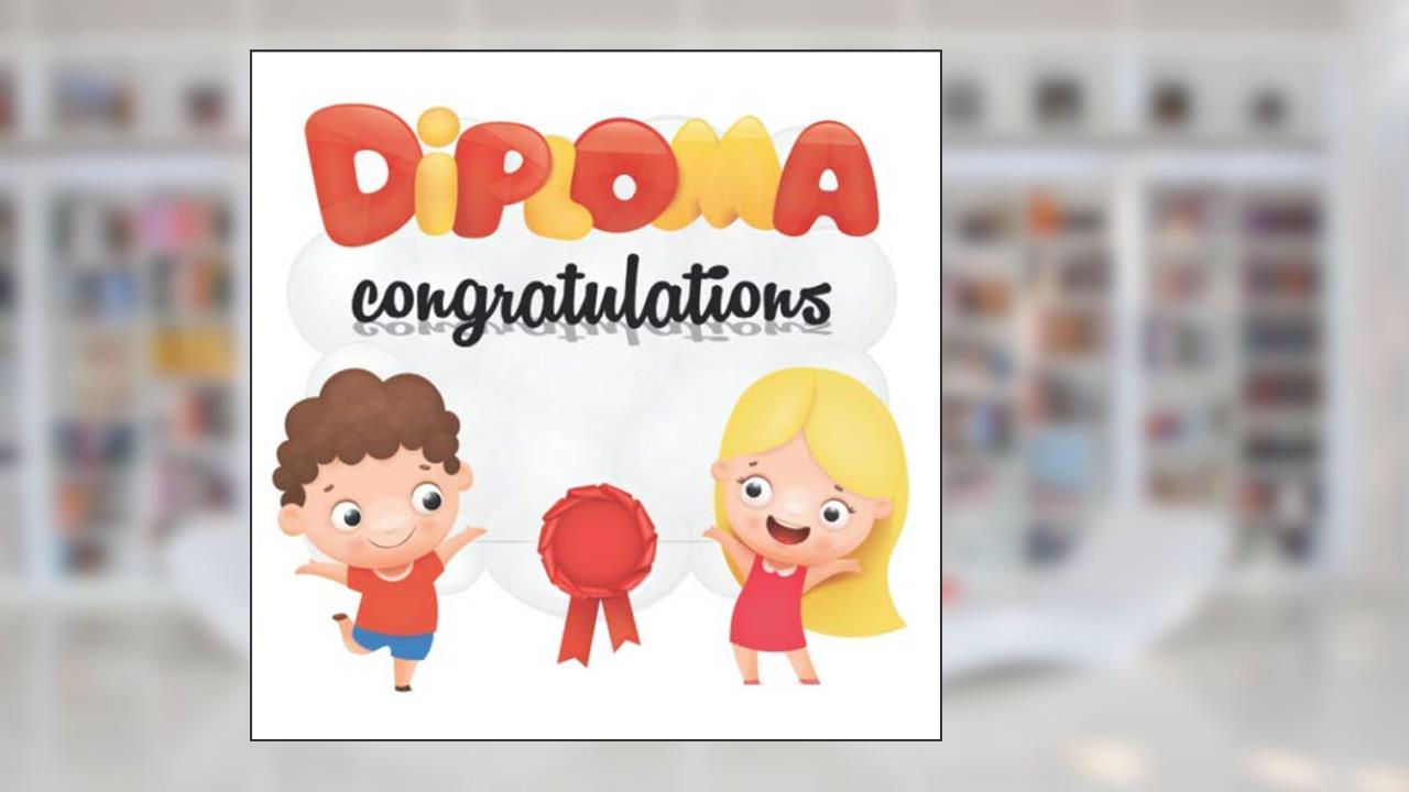 Diploma Congratulations Guest Book With For Kids: Congratulatory Message Book Wishes And Pages For Photo Size 8.5 x 8.5 Inc, written by KSG KOSAGO
