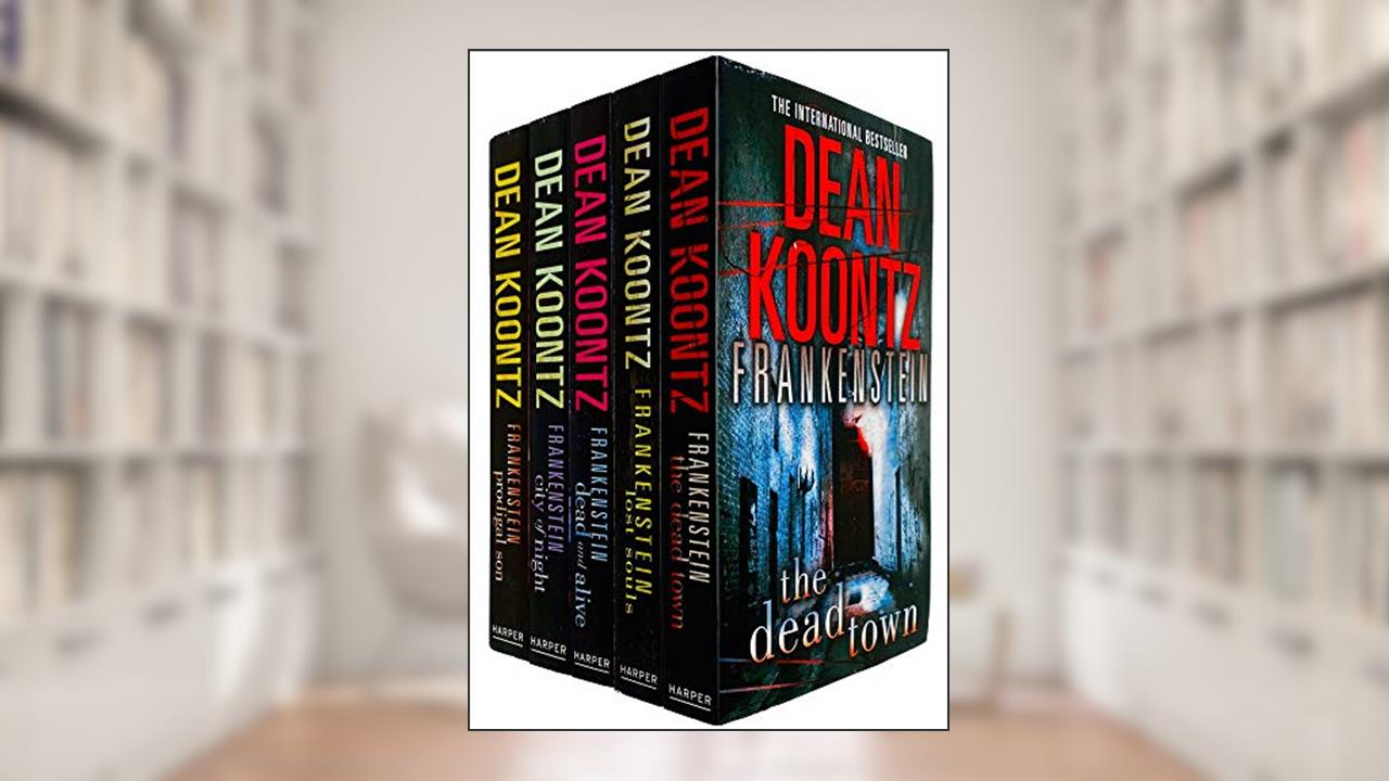Frankenstein Series 5 Books Collection Set by Dean Koontz (Prodigal Son, City of Night, Dead and Alive, Lost Souls & The Dead Town), written by Dean Koontz