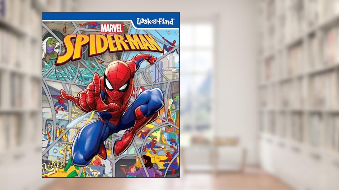 Marvel Spider-Man Look and Find Activity Book - PI Kids, written by Editors of Phoenix International Publications