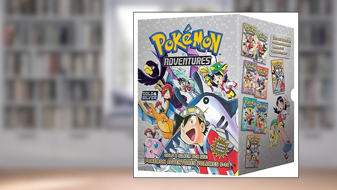 Pokémon Adventures Gold & Silver Box Set (Set Includes Vols. 8-14) (2) (Pokémon Manga Box Sets), written by Hidenori Kusaka