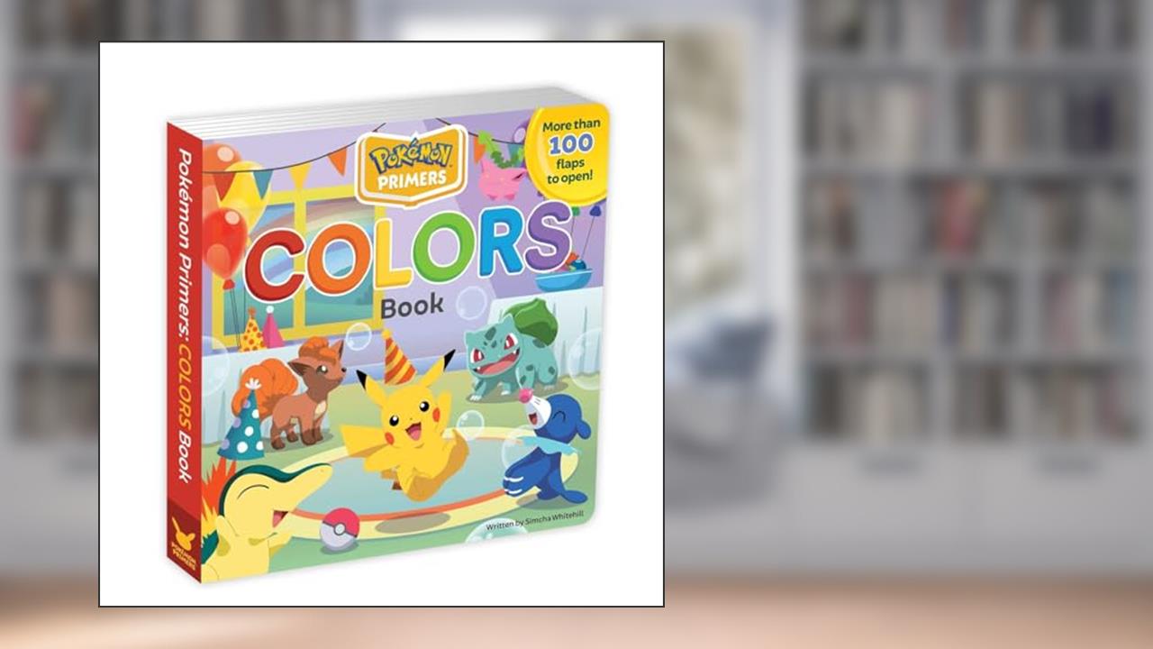 Pokémon Primers: Colors Book (3), written by Simcha Whitehill