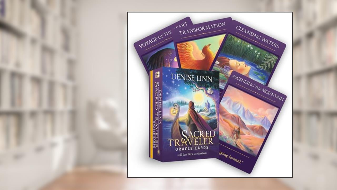 Sacred Traveler Oracle Cards: A 52-Card Deck and Guidebook, written by Denise Linn