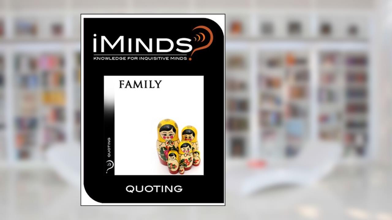 Quoting: Family, written by iMinds