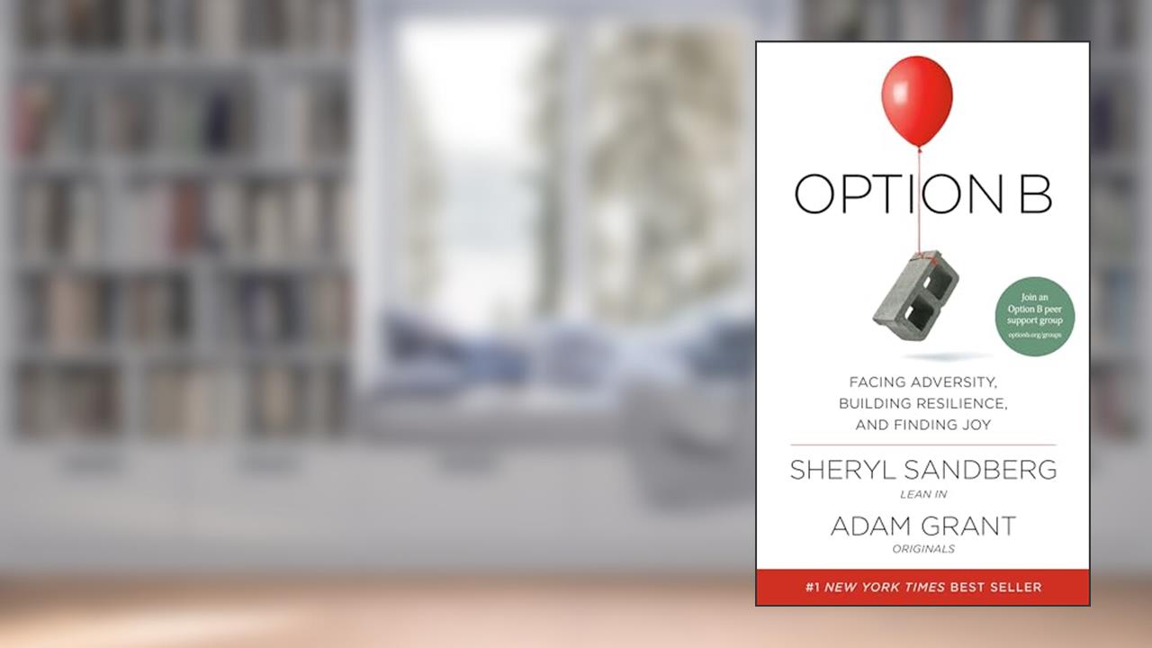 Option B: Facing Adversity, Building Resilience, and Finding Joy, written by Sheryl Sandberg; Adam Grant