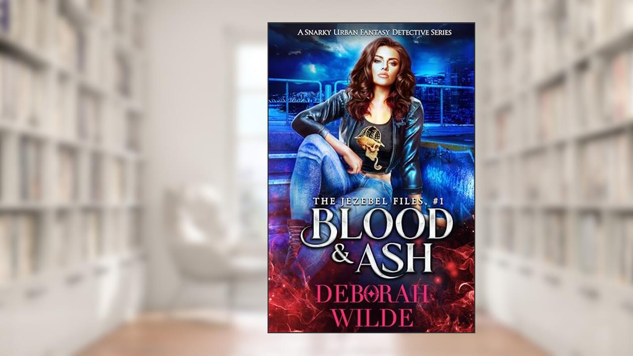 Blood & Ash: A Snarky Urban Fantasy Detective Series (The Jezebel Files Book 1), written by Deborah Wilde
