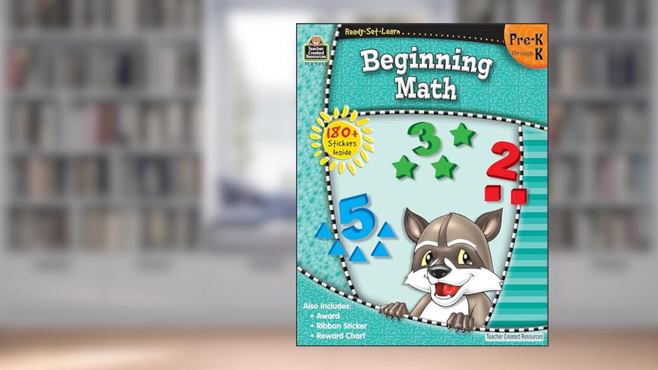 Ready.Set.Learn: Beginning Math, Grades PreK-K from Teacher Created Resources, written by Teacher Created Resources