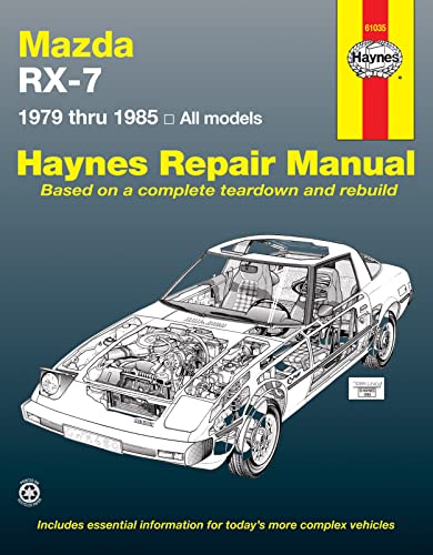 Read Mazda RX-7, GS, GSL & GSL-SE (79-85) Haynes Repair Manual, written by Haynes
