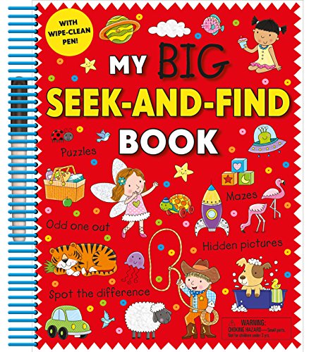Read My Big Seek-and-Find Book: with wipe-clean pen!, written by Roger Priddy