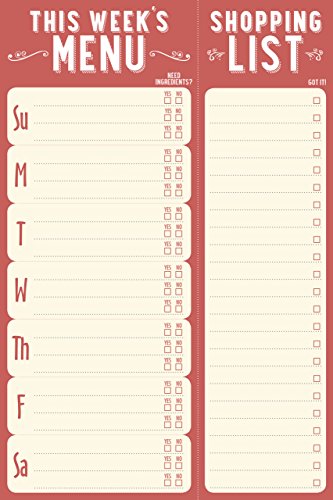 Read This Week's Menu Daily Planner and Note Pad (60 sheets), written by Peter Pauper Press Read This Week's Menu Daily Planner and Note Pad (60 sheets), written by Peter Pauper Press