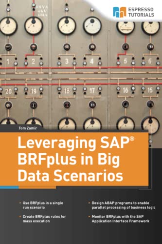 Read Leveraging SAP BRFplus in Big Data Scenarios, written by Tom Zamir