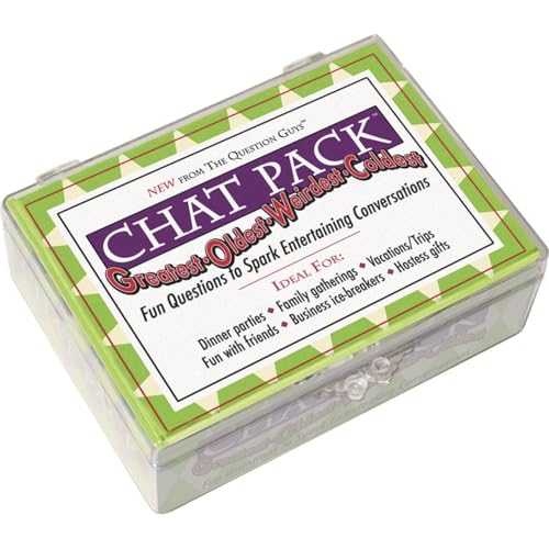 Read Chat Pack Greatest-Oldest-Weirdest-Coldest: Fun Questions to Spark Entertaining Conversations, written by Bret Nicholaus Read Chat Pack Greatest-Oldest-Weirdest-Coldest: Fun Questions to Spark Entertaining Conversations, written by Bret Nicholaus