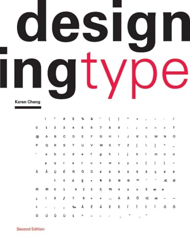 Read Designing Type, written by Karen Cheng