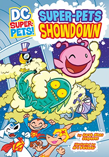 Read Super-Pets Showdown (DC Super-Pets), written by Sarah Hines Stephens