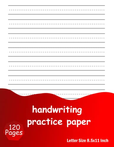 Read Handwriting Practice Paper: 120 Pages, Blank Dotted lined Paper For Students Learning to Write Letters, written by H.writing Publishing Read Handwriting Practice Paper: 120 Pages, Blank Dotted lined Paper For Students Learning to Write Letters, written by H.writing Publishing