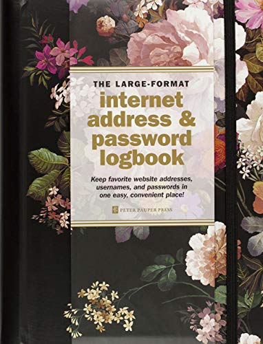 Read Midnight Floral Large Internet Address & Password Logbook, written by Peter Pauper Press Read Midnight Floral Large Internet Address & Password Logbook, written by Peter Pauper Press