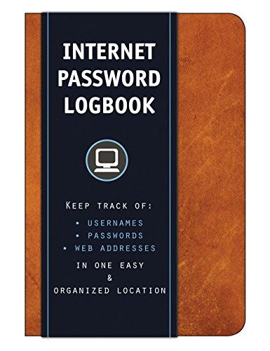 Read Internet Password Logbook (Cognac Leatherette): Keep track of: usernames, passwords, web addresses in one easy & organized location, written by Editors of Rock Point Read Internet Password Logbook (Cognac Leatherette): Keep track of: usernames, passwords, web addresses in one easy & organized location, written by Editors of Rock Point