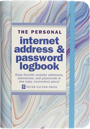 Read Blue Agate Internet Address & Password Logbook (removable cover band for security), written by Inc. Peter Pauper Press Read Blue Agate Internet Address & Password Logbook (removable cover band for security), written by Inc. Peter Pauper Press