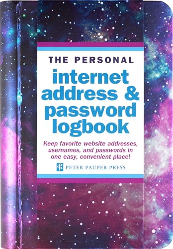 Read Galaxy Internet Address & Password Logbook (Cover band is removable for security), written by Peter Pauper Press Read Galaxy Internet Address & Password Logbook (Cover band is removable for security), written by Peter Pauper Press