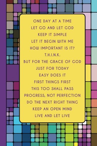 Read Journal: Al-Anon Slogans Journal, 6x9: Lightly Lined, 160 Pages, Perfect for Notes and Journaling (Recovery Journals), written by HappyDayJournals