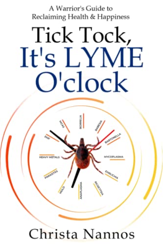 Read Tick Tock, It's LYME O'clock: A Warrior's Guide to Reclaiming Health & Happiness, written by Christa Nannos