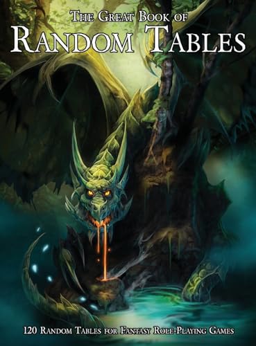 Read The Great Book of Random Tables: 120 D100 Random Tables for Fantasy Tabletop Role-Playing Games (The Books of Random Tables), written by Matt Davids Read The Great Book of Random Tables: 120 D100 Random Tables for Fantasy Tabletop Role-Playing Games (The Books of Random Tables), written by Matt Davids