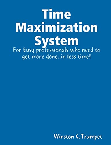 Read Time Maximization System, written by Winston Trumpet