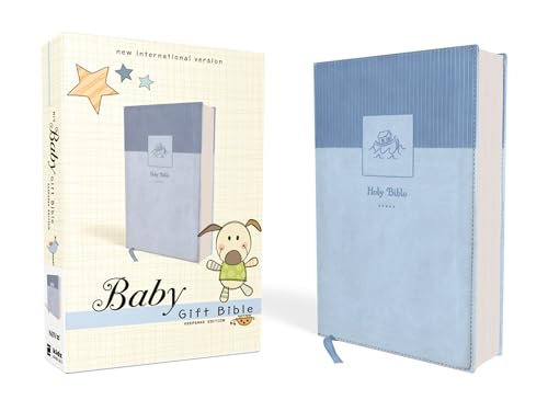 Read NIV, Baby Gift Bible, Holy Bible, Leathersoft, Blue, Red Letter, Comfort Print: Keepsake Edition, written by Zondervan Read NIV, Baby Gift Bible, Holy Bible, Leathersoft, Blue, Red Letter, Comfort Print: Keepsake Edition, written by Zondervan